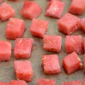 frozen watermelon for dogs